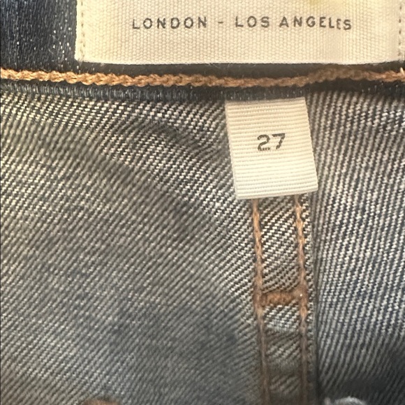 Frame Le Bardot Crop Flare Jean Tag Size 27 (see measurements) - Picture 4 of 9